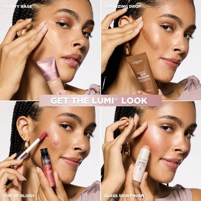L'Oreal Paris Lumi Le Glow Tint Liquid Skin Tint 100 Cool 0.84 fl oz - Imperfect Container This is Beauty US