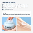 Torriden Dive-In Soothing Cream Calming; Deep Moisturization 2.7 fl oz - Imperfect Box This is Beauty US