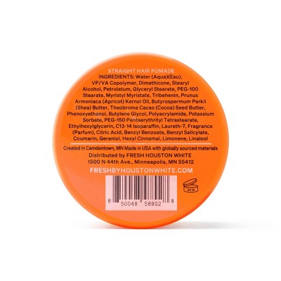 FRESH by Houston White Pomade for Straight Hair 3oz - New This is Beauty US