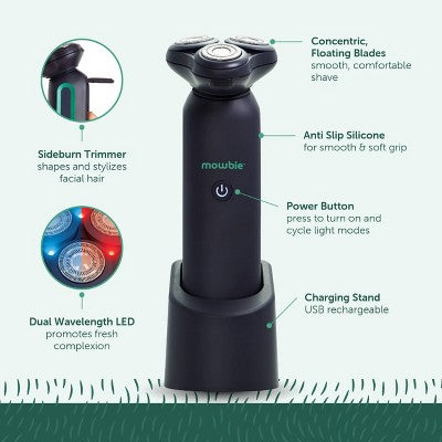 Mowbie Men's Light Treatment Rotary Shaver - New This is Beauty US