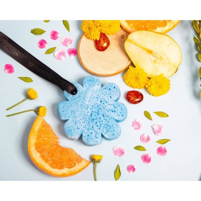 Spongelle Daisy Flower Collection Bath Sponges - Freesia Pear This is Beauty US