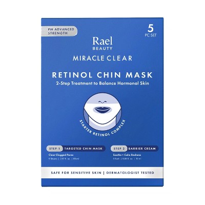 Rael Beauty Miracle Clear Retinol Chin Masks 5ct - New This is Beauty US