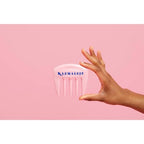 KAZMALEJE KurlsPlus Pick Hair Comb Rose - New This is Beauty US
