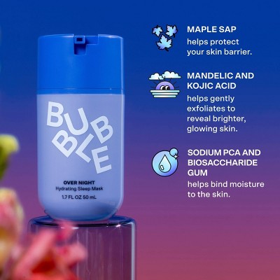 Bubble Skincare Over Night Hydrating Sleep Mask 1.7 fl oz - Missing Box This is Beauty US