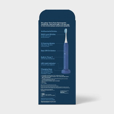 Adult Electric Rechargeable Toothbrush up&up - Imperfect Box This is Beauty US