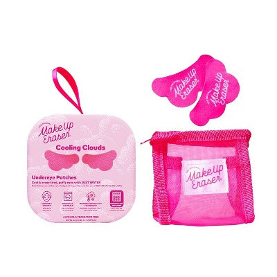 MakeUp Eraser Cooling Clouds Under-Eye Patches With Laundry Bag 1ct - New This is Beauty US