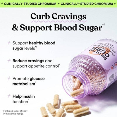 Lemme Curb Glucose and Cravings Support Capsules 60ct - New This is Beauty US