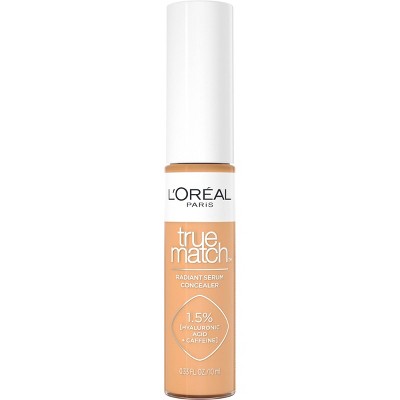 L'Oreal Paris True Match Radiant Serum Concealer with Hyaluronic Acid W7 0.33 fl oz - Imperfect Container This is Beauty US