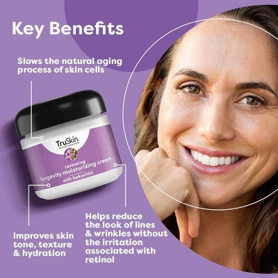 TruSkin Renewing Longevity Face and Neck Cream 2 fl oz - New This is Beauty US