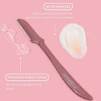 JAPONESQUE Precision Dermaplaner Facial Brush Razors 3ct - New This is Beauty US