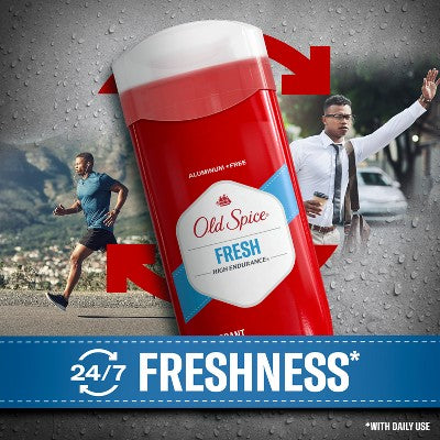 Old Spice Men's Deodorant Legendary Fragrance Fresh 3.4oz/3pk - New This is Beauty US