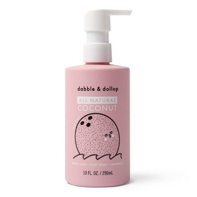 Dabble & Dollop Kids 3-in-1 Coconut 10 fl oz - Imperfect Container This is Beauty US
