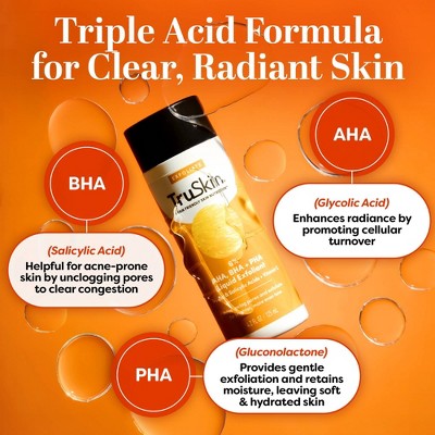 TruSkin Liquid Exfoliant with Vitamin C 4.2 fl oz - New This is Beauty US