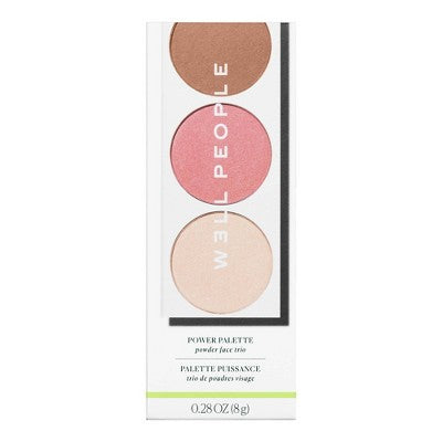 Well People Power Palette Powder Face Trio Empowerment 0.28oz - New This is Beauty US