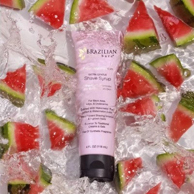 Brazilian Bare Fresh Watermelon Extra Gentle Shave Syrup 4 fl oz - New This is Beauty US