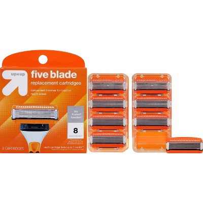 Men's Five Blade FITS Cartridges 8ct up&up - New This is Beauty US
