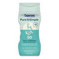 Coppertone Pure and Simple Kids Mineral Sunscreen Lotion SPF 50 6 fl oz - Imperfect Container This is Beauty US
