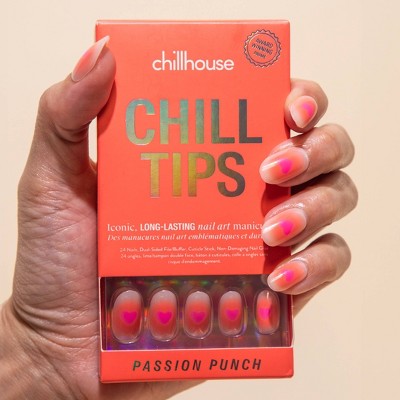 Chillhouse Fake Nails Passion Punch 24ct - New This is Beauty US