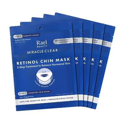 Rael Beauty Miracle Clear Retinol Chin Masks 5ct - New This is Beauty US