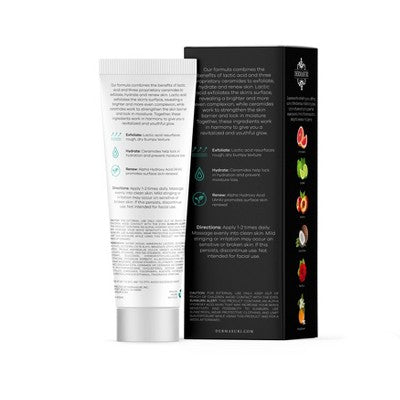Dermasuri Exfoliating Body Lotion Pink Grapefruit 4oz - New This is Beauty US