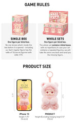 Hacipupu Gummy Bear Series - Vinyl Plush Pendant Labubu Loot