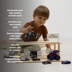 Wooden Gas Station Toy - SJB-DIAMOND ELITES