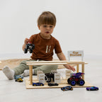 Wooden Gas Station Toy - SJB-DIAMOND ELITES