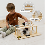 Wooden Gas Station Toy - SJB-DIAMOND ELITES