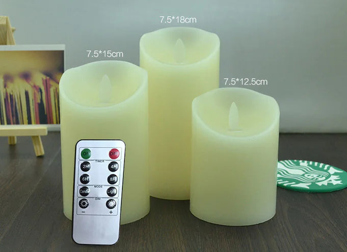 Flameless Candle LED Light Pi-Mart