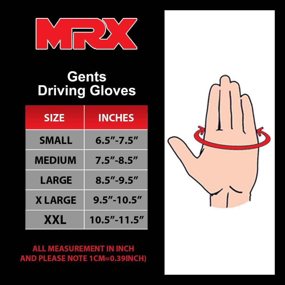 MRX Driving Gloves Basic Soft Cofferse Outdoor Glove Goat Leather Full Finger MRX Products
