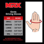 MRX Mens Leather Gloves Winter Cold Weather Motorcycle Driving - SJB-DIAMOND ELITES