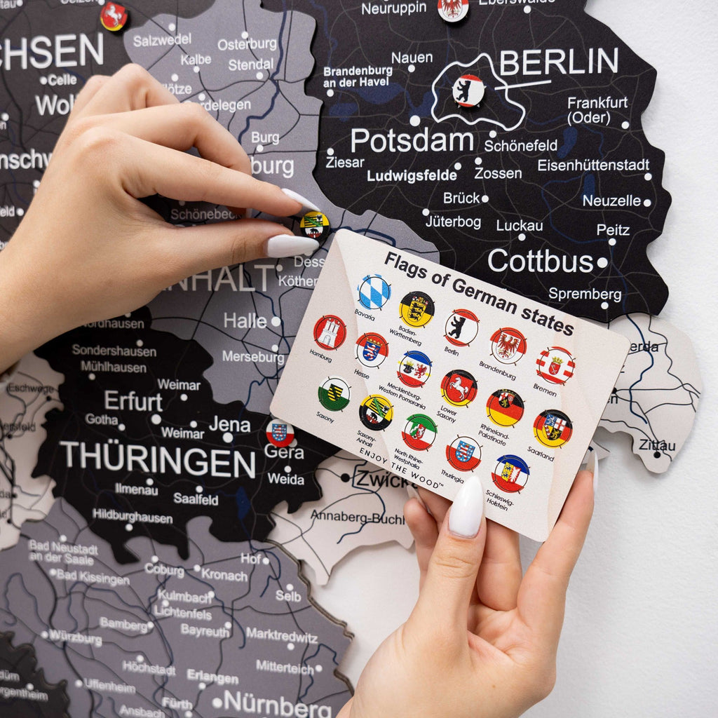 Germany Flag Pins - SJB-DIAMOND ELITES