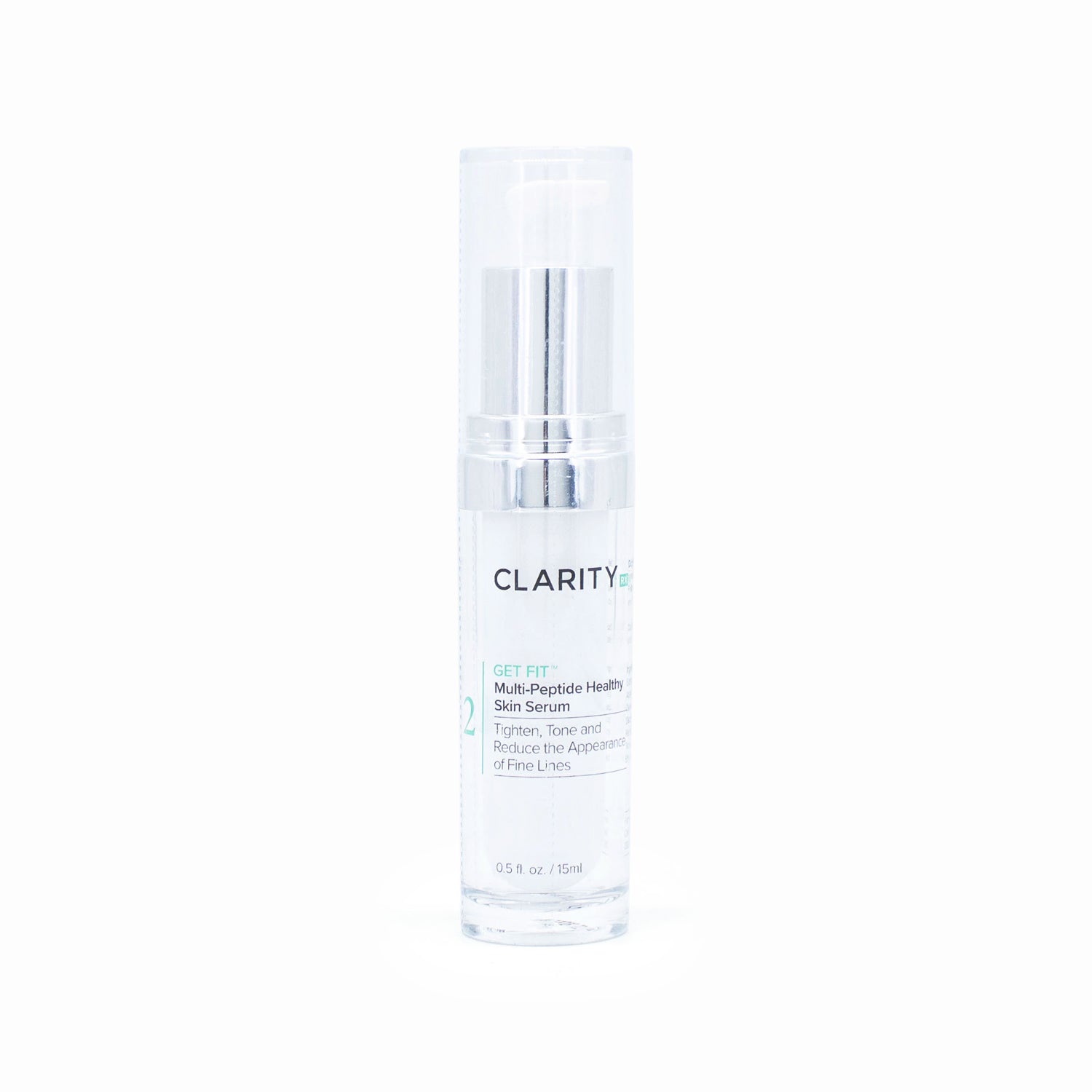 CLARITY RX Get Fit Multi-Peptide Healthy Skin Serum 0.5oz - Missing Box This is Beauty US