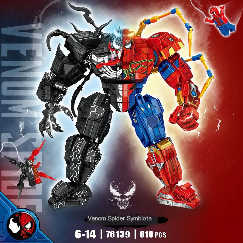 Avengers Building Block Compatible with LEGO Spider Model Pi-Mart