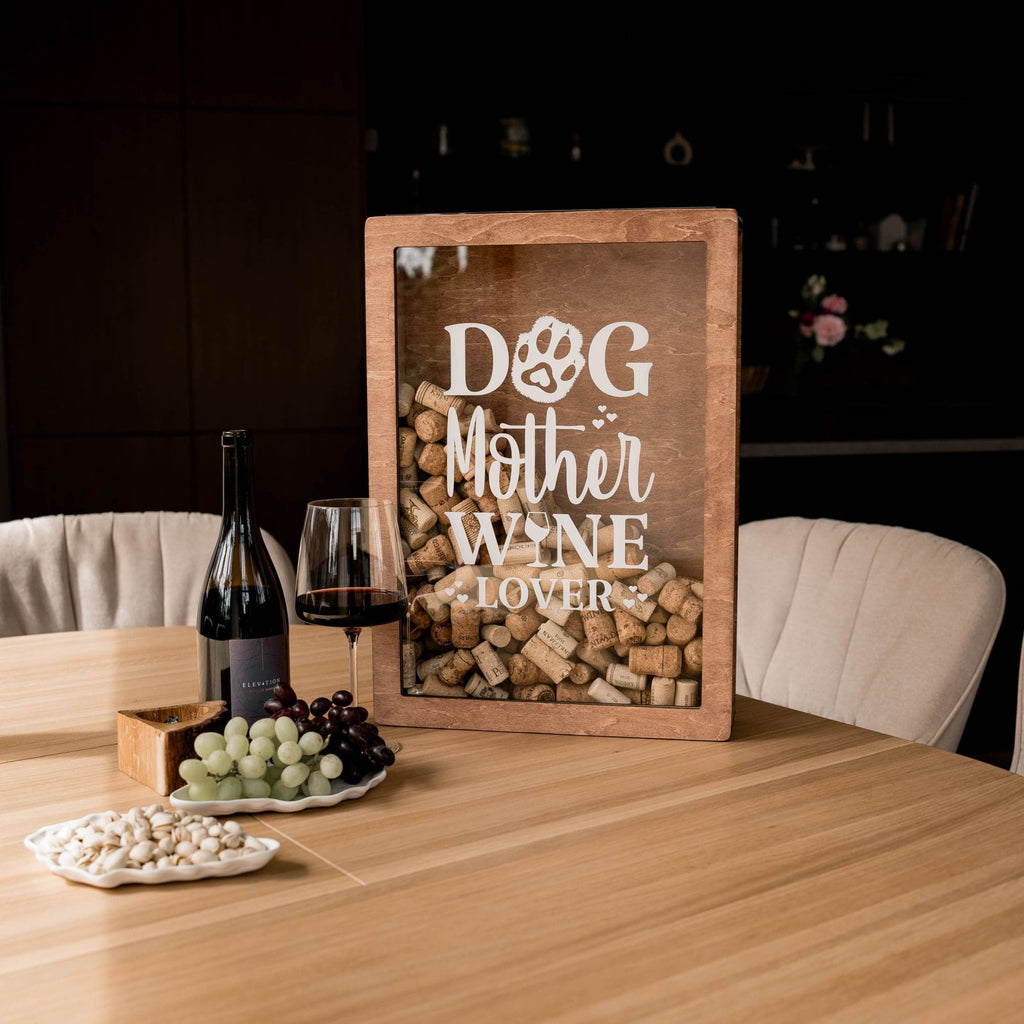 Gift for Dog Lovers – Dog Mother, Wine Lover - SJB-DIAMOND ELITES
