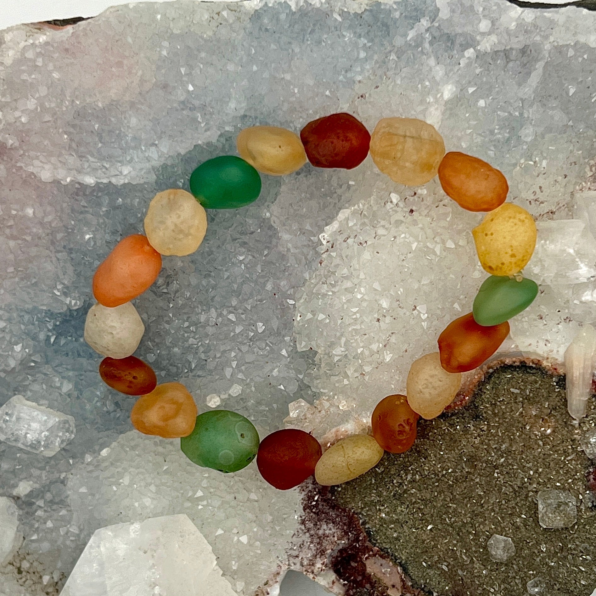 Gobi Desert Agate Beaded Bracelet - SJB-DIAMOND ELITES