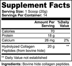 Grass-Fed Hydrolyzed Collagen Peptides THRIXINE