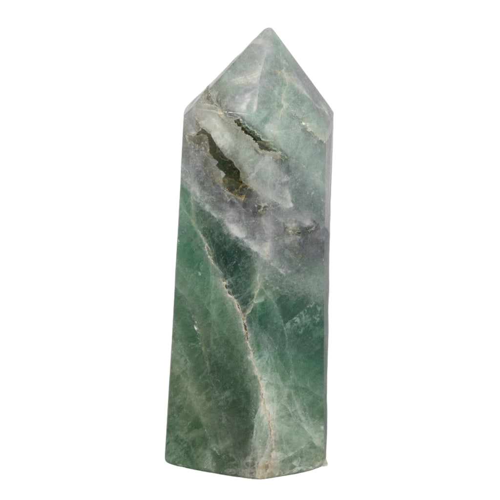 Green Fluorite Tower - SJB-DIAMOND ELITES