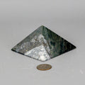 Green Jasper Pyramid