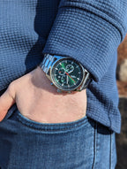 Green Sport Chronograph - SJB-DIAMOND ELITES