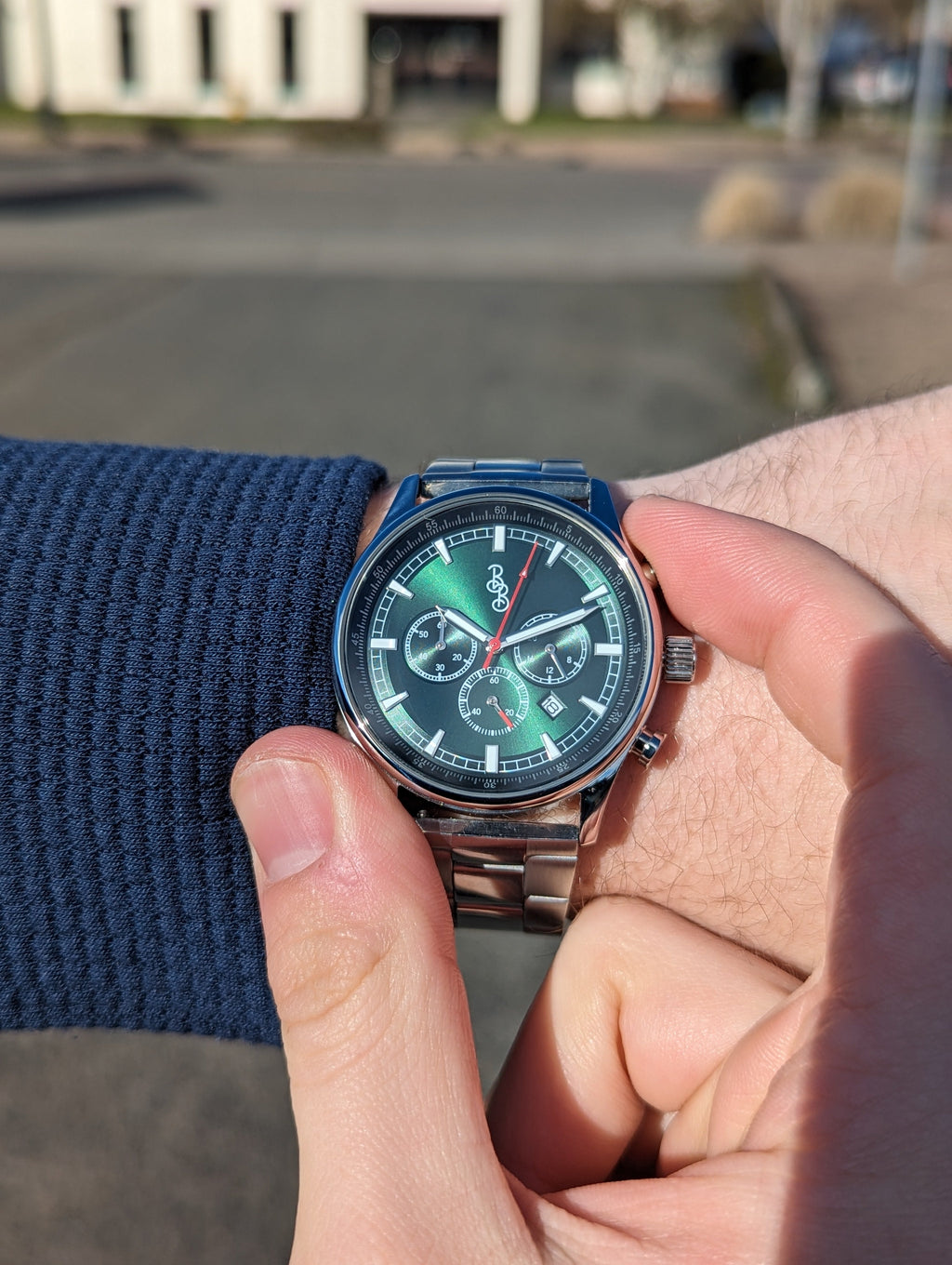 Green Sport Chronograph - SJB-DIAMOND ELITES