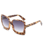 Fashion Oversized Women Square Big Frame Graduent Woman and Lady Sunglasses Brand Designer with  UV400 Protection gafas de sol mujer - SJB-DIAMOND ELITES