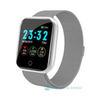 Luxury NEW Fashion Style Stainless Steel Smart Watch For Women and Men Electronics Sport Wrist Watch For Android IOS Square Smartwatch Smart - SJB-DIAMOND ELITES