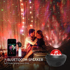 STEVVEX LED Cloud with Bluetooth Music Speaker for Baby Kids Bedroom/Game Rooms/Home Theater/Night Light Ambiance Night Light Romantic Projector Light Shot Lamp And Birthday Gift - SJB-DIAMOND ELITES
