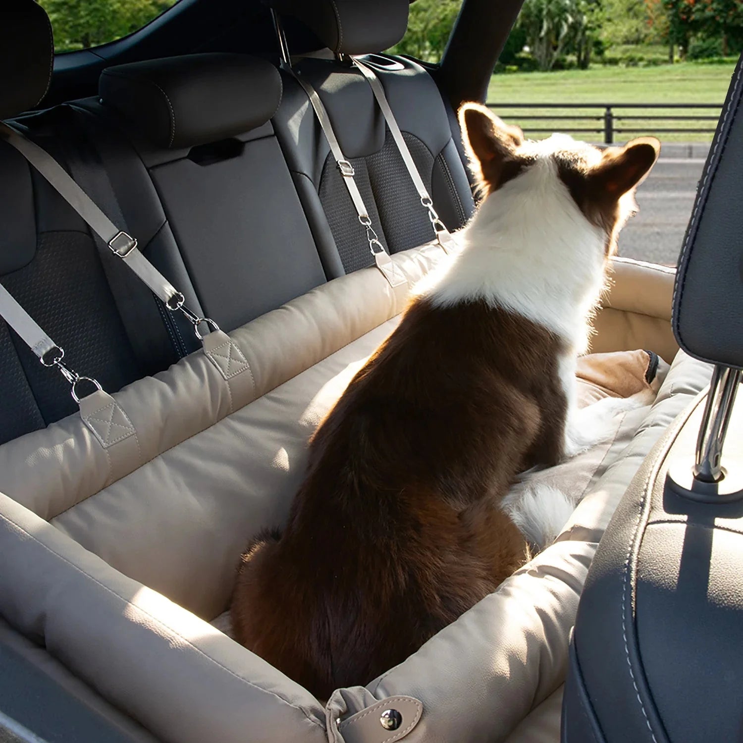 Milano Double Booster Seat Fashioned Furbabies