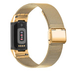 Fitbit Charge 5 6 Metal Band - Sleek Modern Design - SJB-DIAMOND ELITES