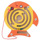 Children Magnetic Maze Toy Kids Wooden Puzzle Game Toy Kids Early Educational Brain Teaser Wooden Toy Intellectual Stevvex Board - SJB-DIAMOND ELITES