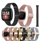 Fitbit Versa & Sense Steel Band - Durable Modern Design - SJB-DIAMOND ELITES