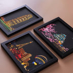 4PCS/SET Magic Colorful A5 Drawing Board Paper Painting Scraping Children Learning Education Toys Painting Doodle Scratch Toys - SJB-DIAMOND ELITES