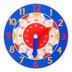 Children Montessori Wooden Clock Toys Hour Minute Second Cognition Colorful Clocks Toys for Kids Early Preschool Teaching Aids - SJB-DIAMOND ELITES